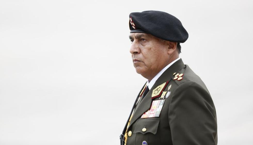 Luis Ramos Hume, nuevo comandante general del Ejército, negó tener filiación política. (Anthony Niño de Guzmán)