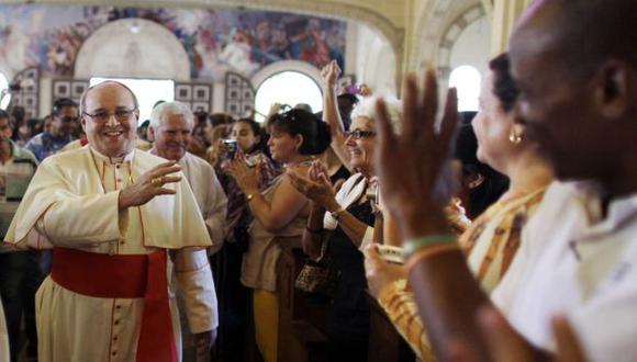 El cardenal Jaime Ortega duranta una misa por la Virgen de la Caridad del Cobre, en La Habana. (AP)