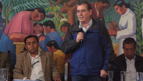 Premier espera reanudar el diálogo con cajamarquinos. (Difusión)