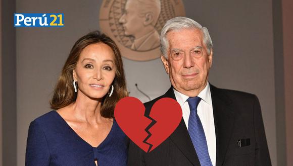 Mario Vargas Llosa tras su ruptura con Isabel Preysler.
