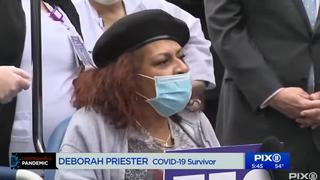 Hospital en Nueva York despide con una gran celebración a su paciente 750 que superó el coronavirus
