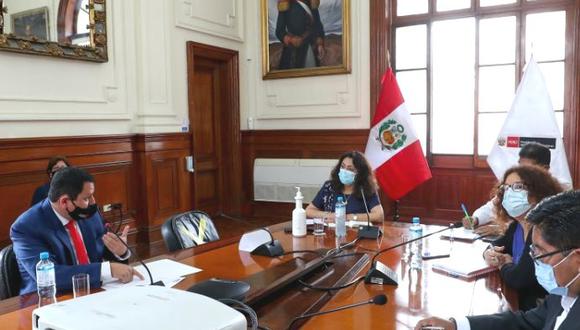 La premier Violeta Bermúdez se reúne con los gobernadores regionales, (Foto: PCM)