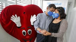 San Valentín: hombre con “nuevo” corazón celebra junto a su novia y llama a la donación de plaquetas para salvar vidas