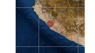Ica: sismo de magnitud 4,1 se reportó en Nazca, informó el IGP
