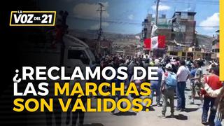 Fernando Huamán sobre protestas en Perú: “La marcha puede ser legítima pero los reclamos no”