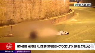 Callao: hombre fallece tras accidente con su motocicleta
