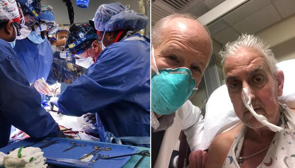 David Bennett, de 57 años y con una enfermedad cardíaca terminal, fue operado el pasado 7 de enero. (Foto: UNIVERSITY OF MARYLAND SCHOOL OF MEDICINE / AFP)