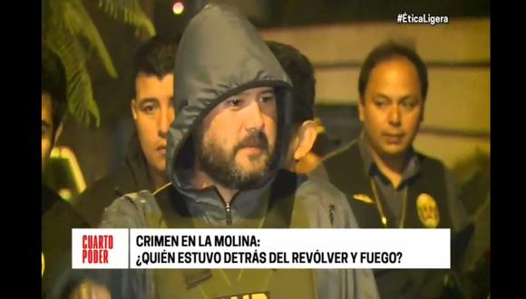 Vicente Orsero es el presunto autor material del triple asesinato en La Molina. (Captura: Cuarto Poder)