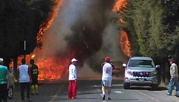 Arequipa: Incendio se registra en Club Internacional. (Perú21)