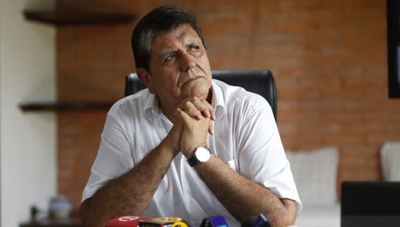Alan García continúa siendo el candidato con más rechazo de las preferencias electorales. (Perú21)