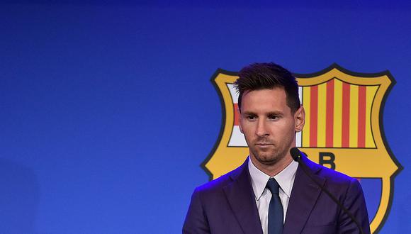 Messi explica su versión sobre su marcha del conjunto azulgrana. (Foto: AFP)