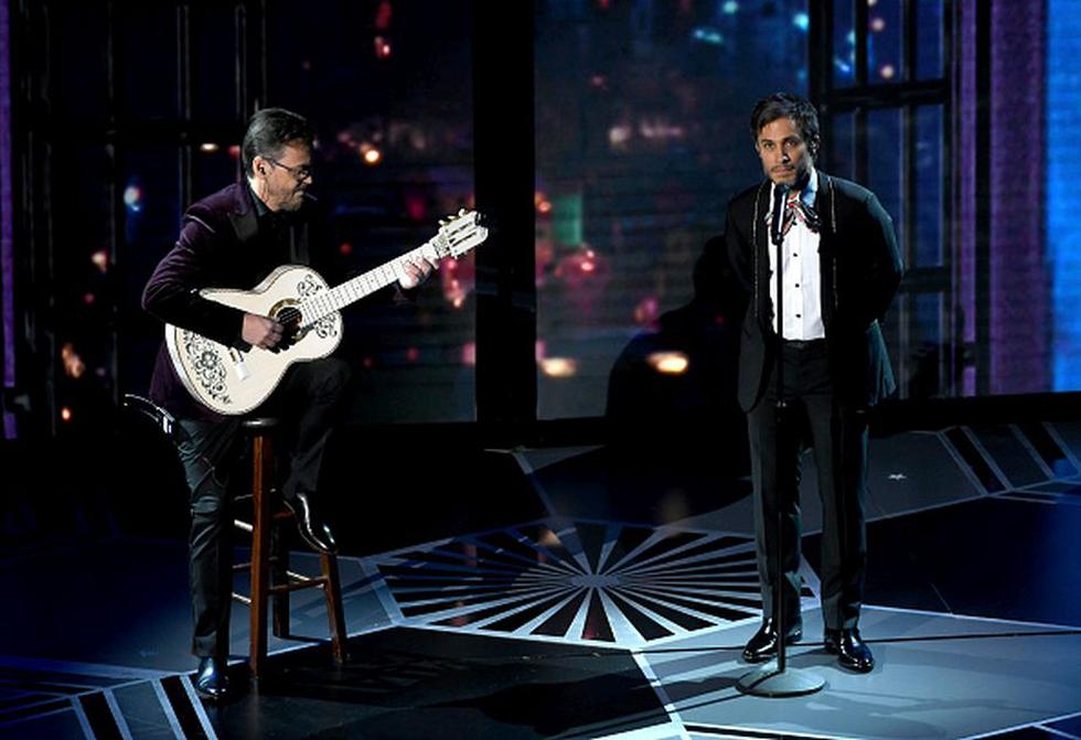 Gael García desató un sinnúmero de memes por su cantar el tema 'Recuérdame' de la cinta animada 'Coco'. (Getty)