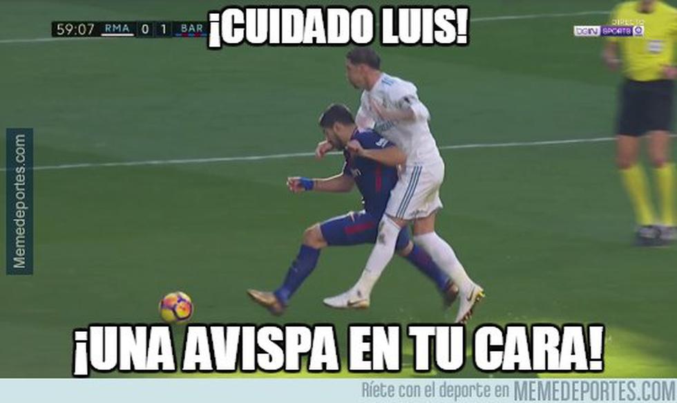 Memes del Real Madrid vs. Barcelona. (Facebook)