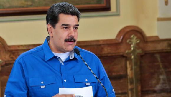 Maduro dijo que la misión fue encabezada por su ministro de Comunicación e información, Jorge Rodríguez, y el gobernador del central estado Miranda, Héctor Rodríguez. (Fuente: AFP)