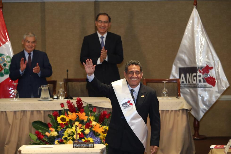 Mesías Guevara es el nuevo presidente de la Asamblea Nacional de Gobernadores Regionales. (Fotos: Rolly Reyna)