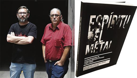 'Espíritu del metal', libro escrito por José Ignacio López Ramírez Gastón y Giuseppe Risica Carella. (Foto: Mario Zapata).