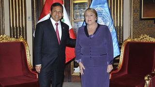 Ollanta Humala se reunirá con Michelle Bachelet el próximo martes