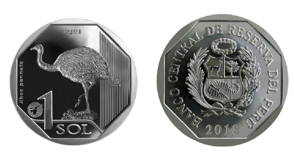 Ponen en circulación nueva moneda de S/ 1 alusiva al suri