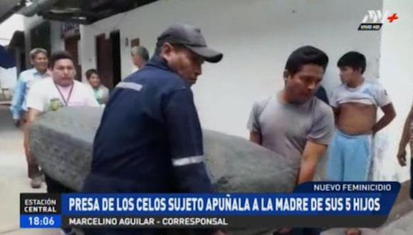 Williams Shupingahua Guerra (40) asesinó de varias puñaladas a su esposa, Magaly Acipali López (30), y luego se suicidó. (ATV+)