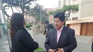 Chávez Cotrina: Se solicitará prisión preventiva contra Oviedo cuando venza su detención preliminar