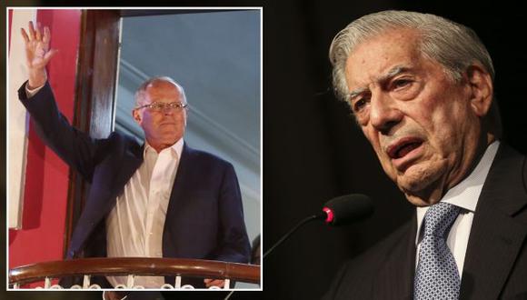 Mario Vargas Llosa tiene la esperanza de que se confirme la victoria de PPK. (Mario Zapata/EFE)