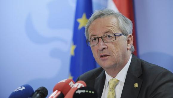 Jefe del Eurogrupo, Jean-Claude Juncker, anunció los acuerdos tomados por la Eurozona. (Reuters)