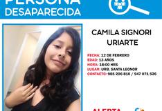 Familiares piden ayuda para encontrar a menor desaparecida en Chorrillos