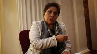 Luz Salgado: "Lamento que Martha Chávez no haya sido considerada en lista al Congreso junto a Cuculiza y Aguinaga"