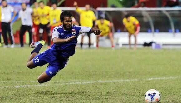 El actual ministro de deportes de Maldivas juega al fútbol profesional desde el 2006 y ha sido habitual con su selección nacional. (Foto: BeSoccer)