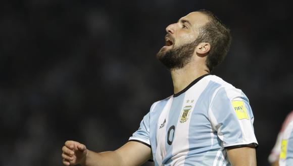 Gonzalo Higuaín jugó tres partido con Argentina en la pasada Copa del Mundo (Foto: AP).