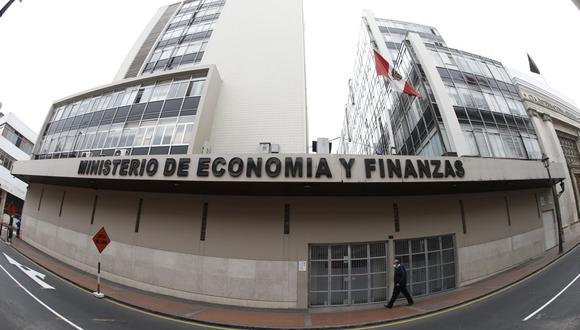 Ministerio de Economía y Finanzas. (Foto: Francisco Neyra/@photo.gec)