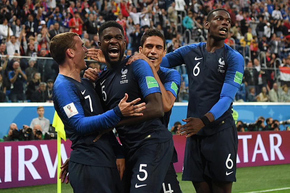 Francia y Bélgica protagonizan la primera semifinal del Mundial. (GETTY)