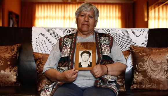 Raida Cóndor es la madre de uno de los estudiantes desaparecidos en La Cantuta en 1992. (César Campos)