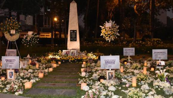 El CMP también informó que realizó una emotiva ceremonia en el Día de los Muertos en los exteriores de la institución, ubicada en el distrito de Miraflores. (Foto: CMP)