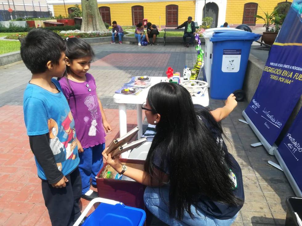 Municipalidad de Lima dictará talleres gratuitos de reciclaje en clubes zonales. (Serpar)