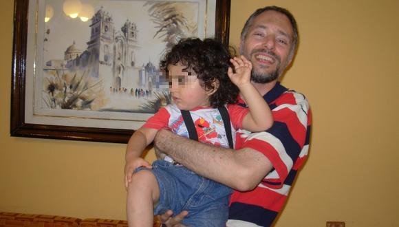 Fabrizio del Tin se encontraría en Italia. Llevó a su hijo a su país natal con apoyo de criminales internacionales. (Difusión)