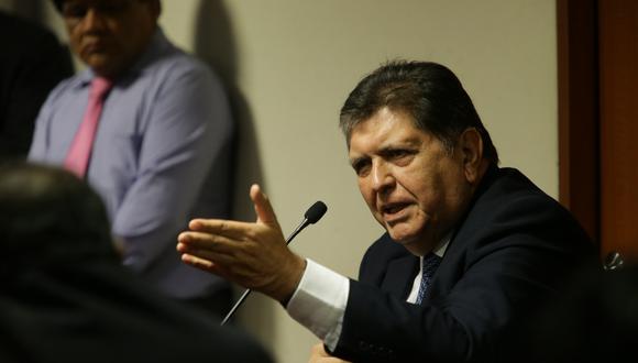 Alan García criticó la figura de prisión preventiva, en medio del proceso que restringiría la libertad de Keiko Fujimori. (FOTO: USI)