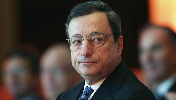 El titular de la entidad financiera, Mario Draghi. (AP)