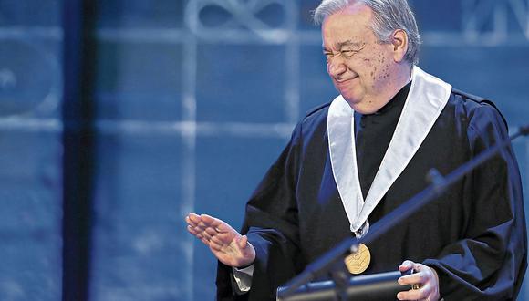 Preocupación. António Guterres se pronunció por la grave situación social en Venezuela. (USI)