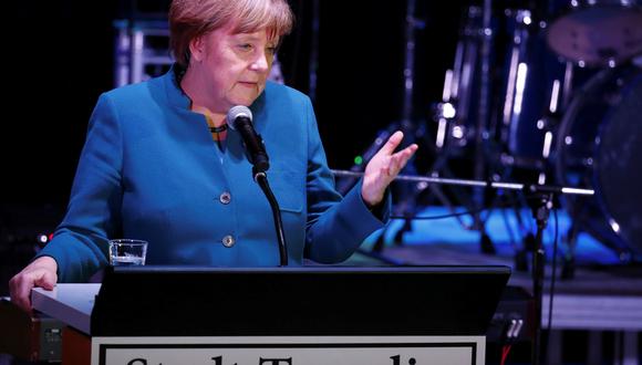 Angela Merkel, canciller alemana. (Foto: Reuters)
