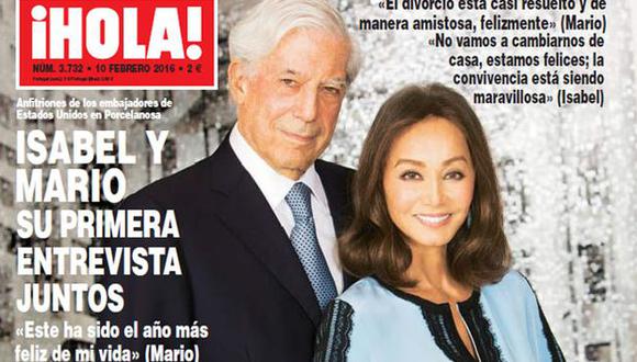 Mario Vargas Llosa: &quot;Este ha sido el año más feliz de mi vida&quot;. (hola.com)