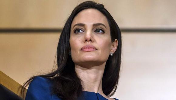 ¿Angelina Jolie sale con un millonario británico? (AFP)