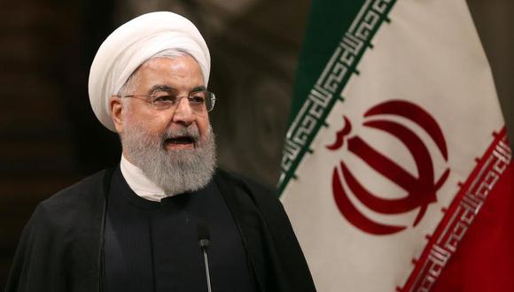 Irán supera limite de la reserva de uranio enriquecido establecida en acuerdo. En la fotografía, el presidente de Irán Hassan Rohani. (Foto: AFP)
