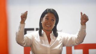 Keiko Fujimori: "Las cifras muestran que hay un empate técnico" [Fotos y video]