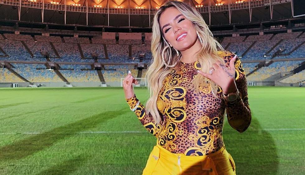 Karol G confirma que grabó la canción oficial de la Copa América Brasil 2019. (Foto: @karolg)