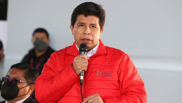 Pedro Castillo durante el XVII Consejo de Ministros Descentralizado en Arequipa. (Foto: GEC)
