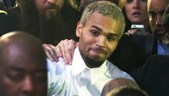 Chris Brown decidió que quería tomarse un tiempo y meditar. (AP)