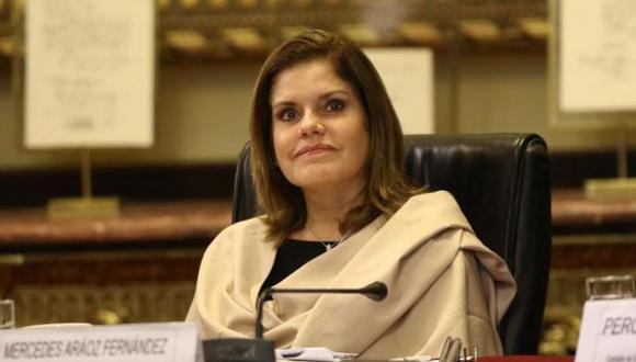 Mercedes Araoz quedará a cargo del Despacho Presidencial el 30 de junio y 1 de julio por el viaje de Vizcarra. (Foto: GEC)