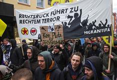 Miles marchan en Alemania contra la xenofobia tras tiroteo en Hanau [FOTOS]