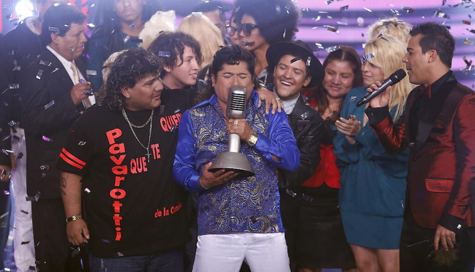 ‘Chacalón’ se coronó como el ganador de la primera temporada de ‘Yo soy 2014’. (Luis Gonzales/Perú21)